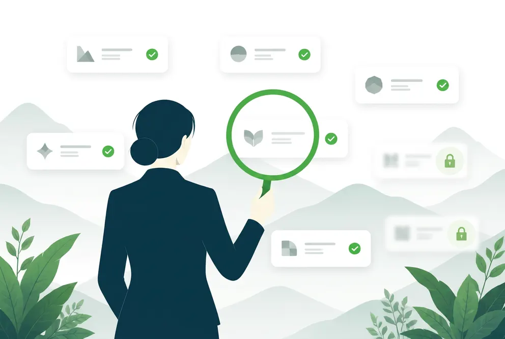 A professional discovering the hidden job market